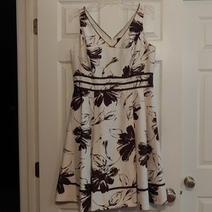 Aline floral dress